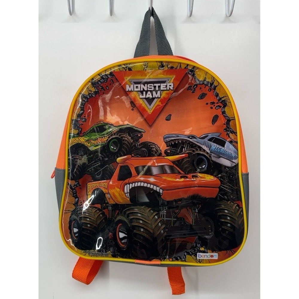 Monster jam, orange backpack (2023) Bendon